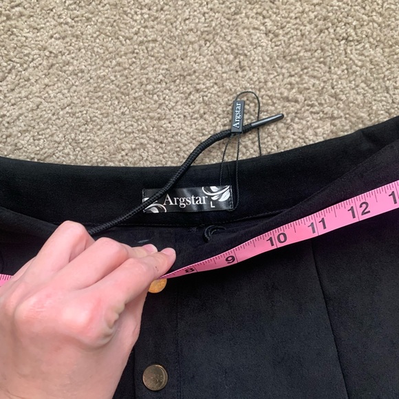 A-Line Button Up Skirt - Picture 4 of 5